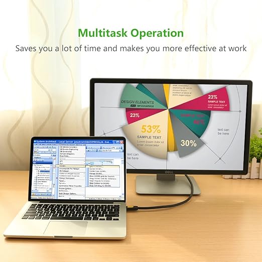 UGREEN HDMI cable Length 5 m (yellow/black)