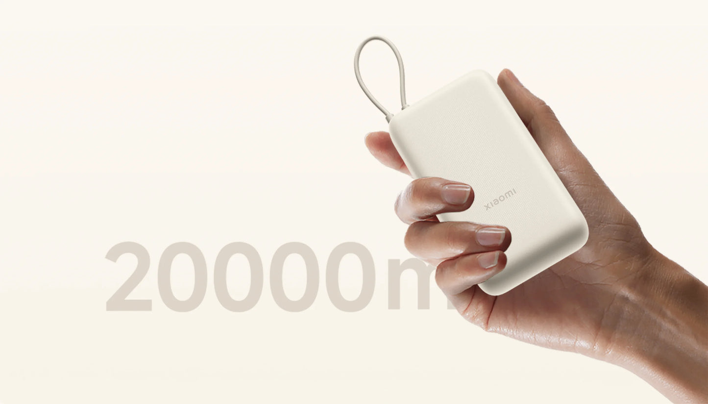Xiaomi 33W Power Bank 20000mAh (Integrated Cable)