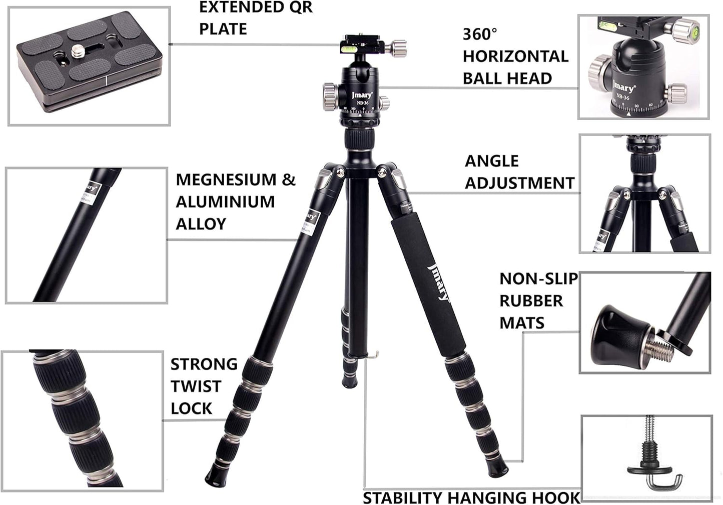tripod jmary kt255 NB36