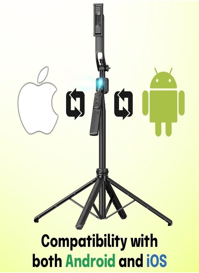 PLOKAMA Selfie Stick Tripod Auto A7