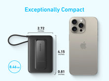 Load image into Gallery viewer, Anker Zolo Magnetic Power Bank (10K,30W,Built-in USB-C Cable)
