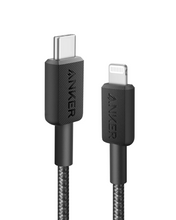 Load image into Gallery viewer, Anker Cable 322 USB-C Lightning 6ft Black | A81B6H11

