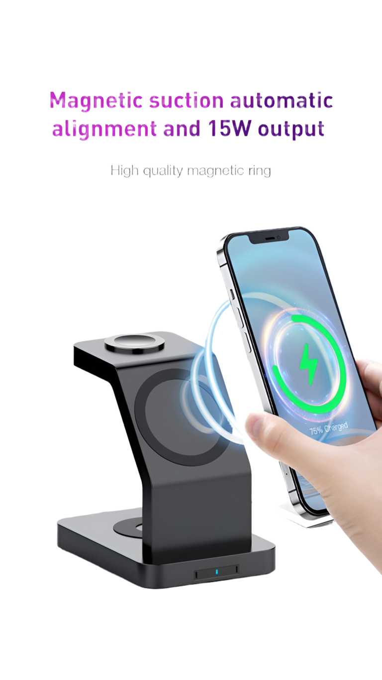 Lanex 3in1 wireless charger 15 watt