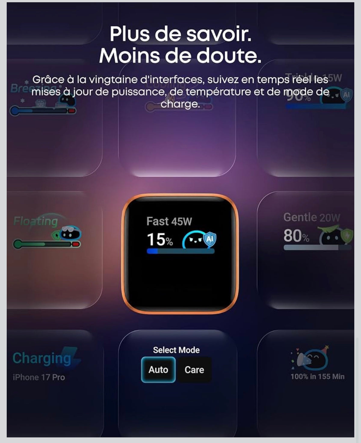 Anker Nano Charger (45W, Smart Display)