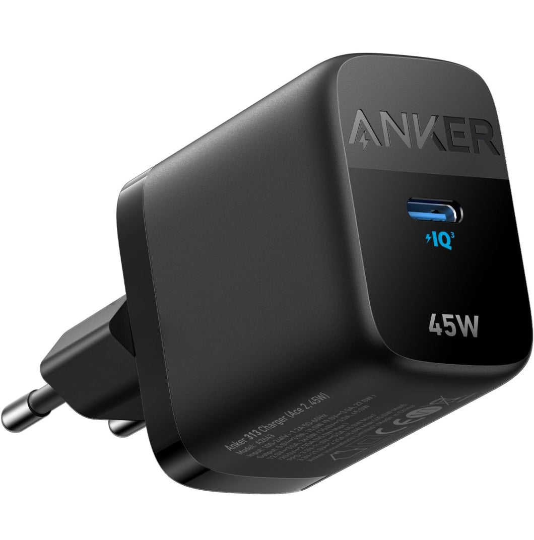 Anker 313 Charger 45 W USB C Super Fast Charger