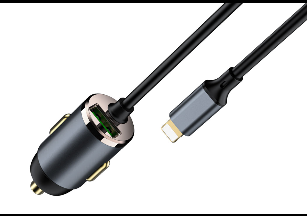 20 w MAXCO Car charger with lighting cable