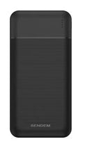 Load image into Gallery viewer, SENDEM PK81-Portable Power Bank with 10,000 mAh Large Capacity- Black
