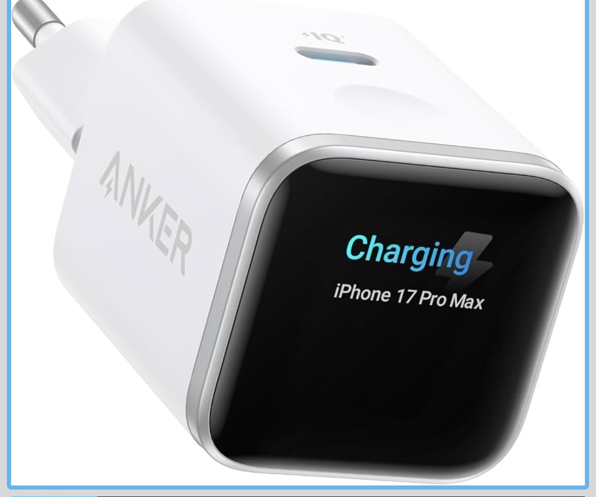 Anker Nano Charger (45W, Smart Display)
