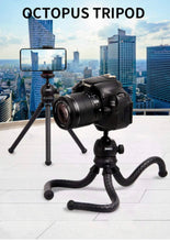 Load image into Gallery viewer, JMARY MT-25 - Table Top Mini Portable Flexible Tripod Stand for Mobile Phones and DSLR &amp; Digital Cameras
