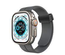 Load image into Gallery viewer, Magnetic silicone band for Apple Watch 42/44/45/49 (grany)
