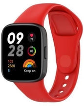 Load image into Gallery viewer, Xiaomi Redmi Watch 3 Active /3 Lite Watch silicone strap red
