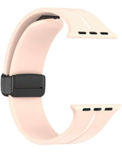 Load image into Gallery viewer, Apple Watch band silicone 42/44/45/49 -pink/white

