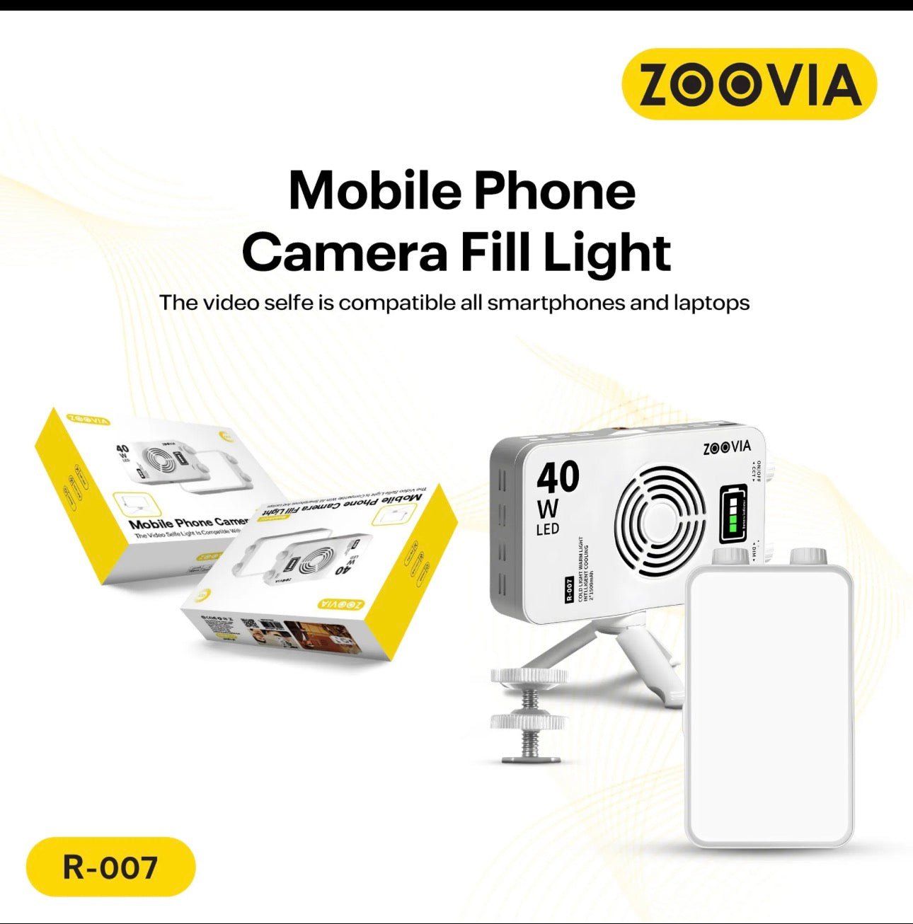 ZOOVIA Mobile Phone Camera Fill Light R-007
