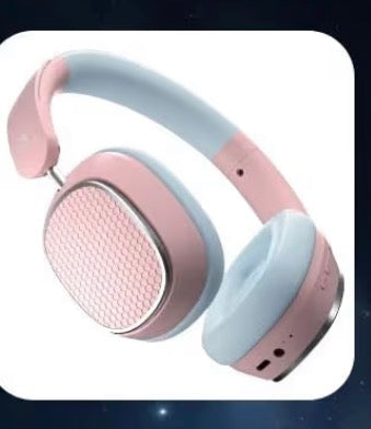 Kisonli Headphone Wireless A9 Foldable Headset Bluetooth 5.3 Hifi Stereo Noise Reduction