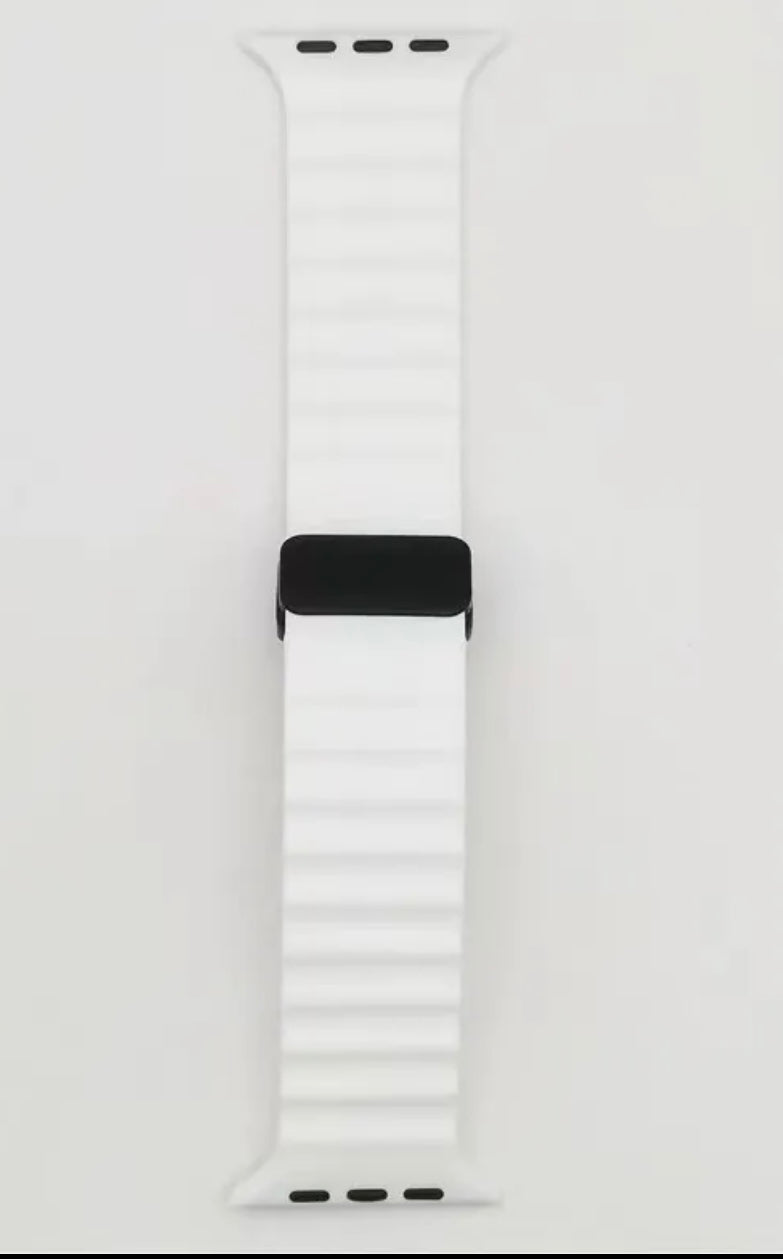 Apple Watch band 42/44/45/49 استيك للساعه و ليس ساعه white