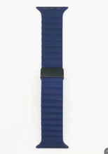 Load image into Gallery viewer, Apple Watch band 42/44/45/49 استيك للساعه و ليس ساعه dark blue

