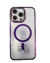 Load image into Gallery viewer, Clear megsafe Case for iPhone 15 pro max
