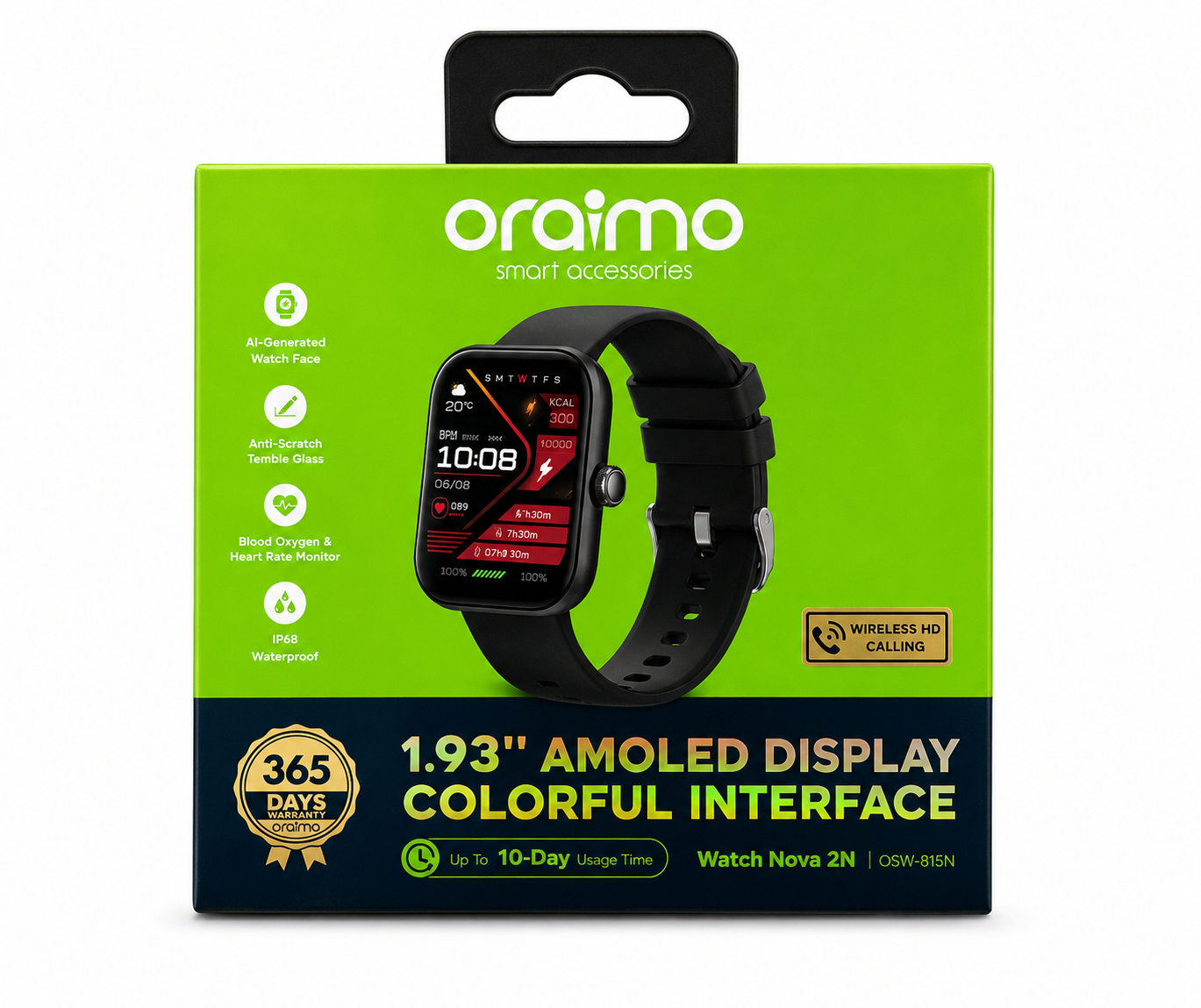 Oraimo Watch Nova 2N Smart Watch (OSW-815N)