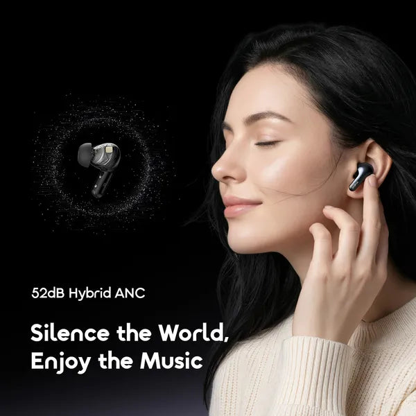 Oraimo SpaceBuds 2 (OTW-631) – AI-Powered ANC True Wireless Earbuds