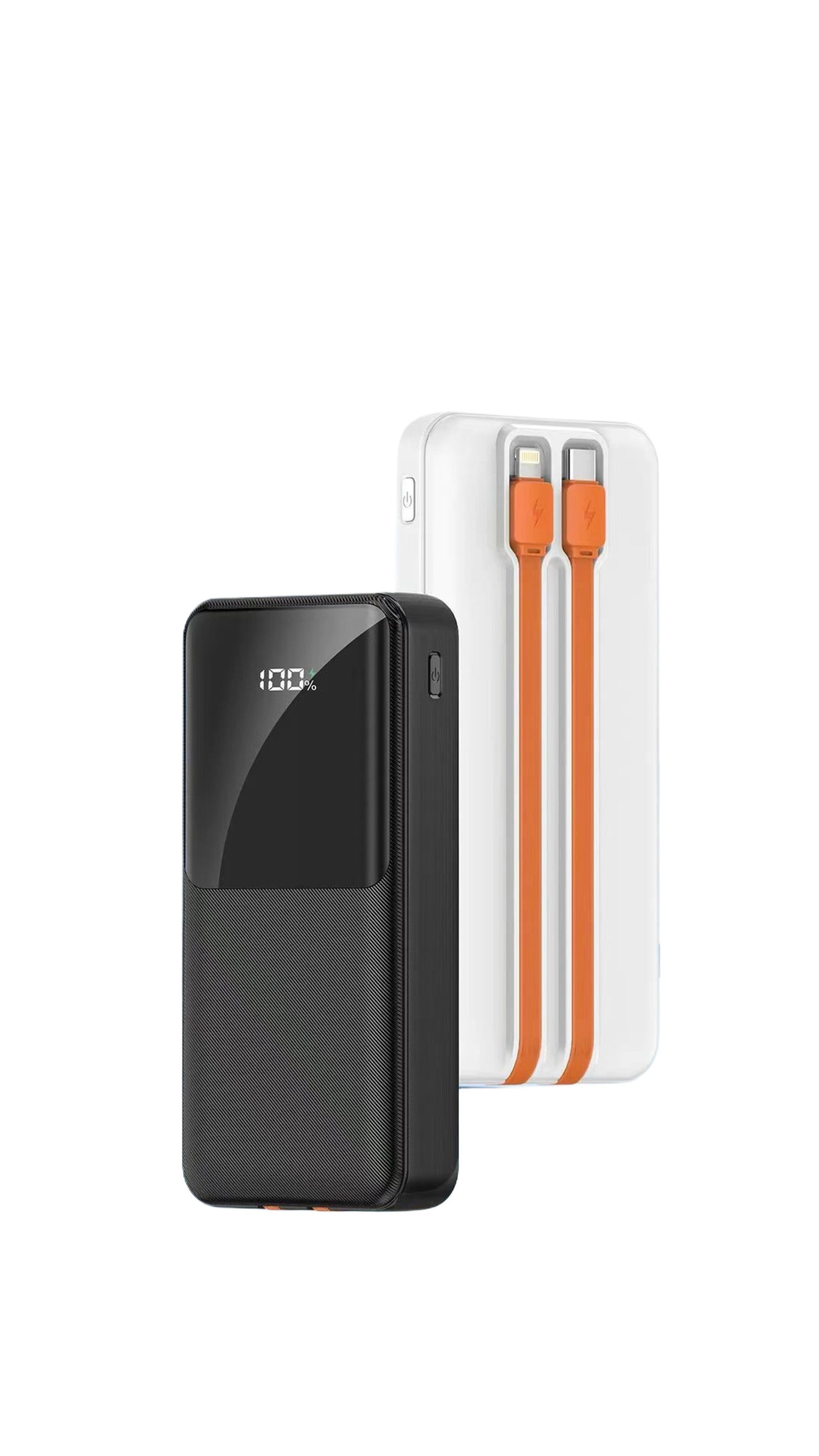 20,000 sendem power bank PD20W + 22.5W dual-wire fast charge -black