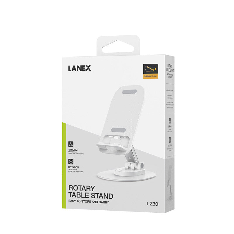 LANEX LZ30 ROTARY TABLE STAND - WHITE