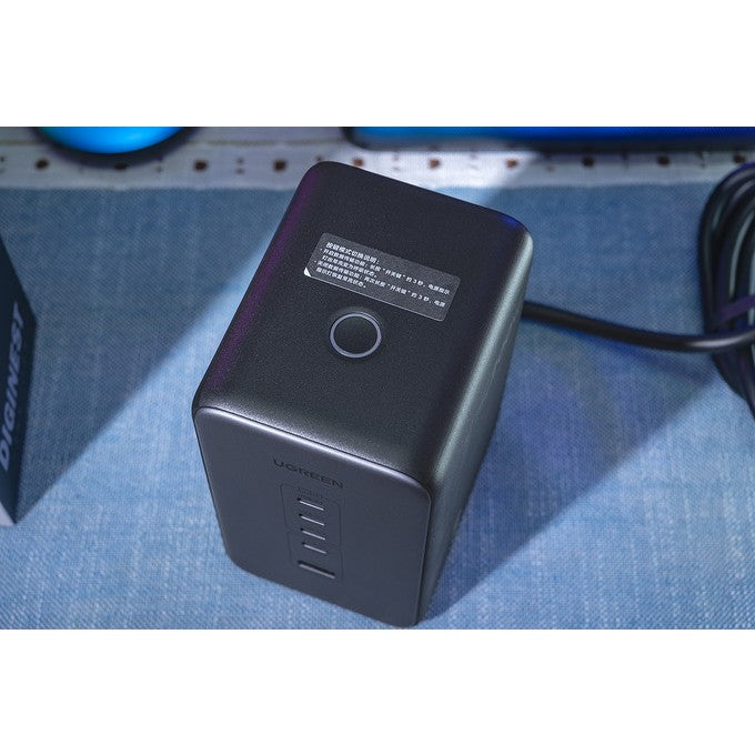 UGREEN 200W USB C GaN Charger-5 Ports Desktop Charger and 2 power socket