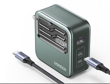 Load image into Gallery viewer, UGREEN Nexode 140W USB C GaN Charger-3 Ports Wall Charger
