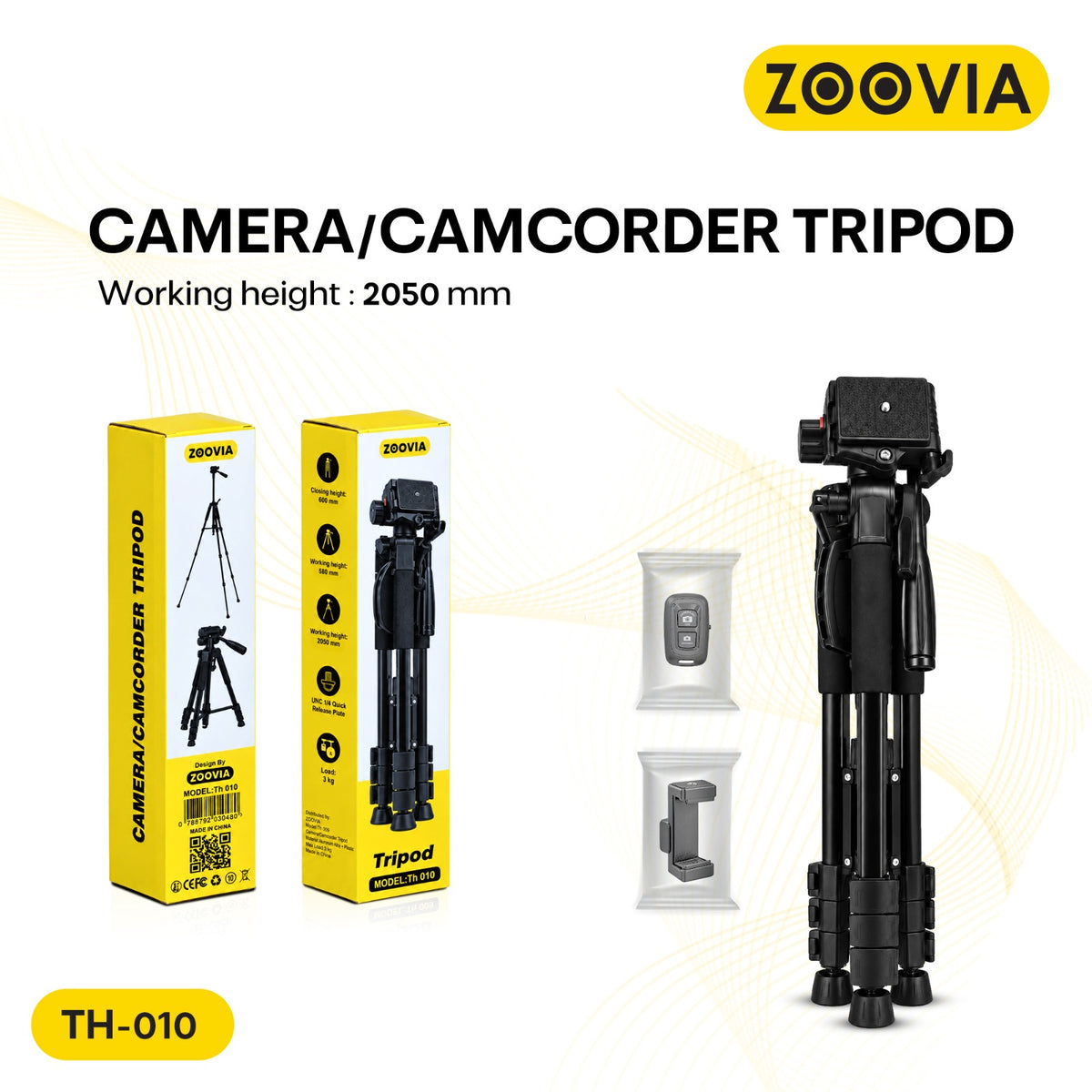Zoovia Tripod – Model Th 010