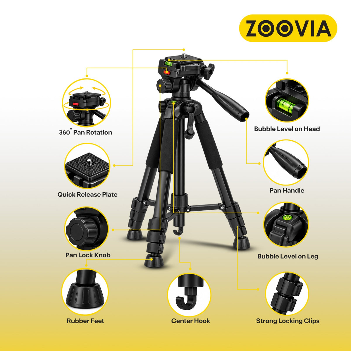 Zoovia Tripod – Model Th 010