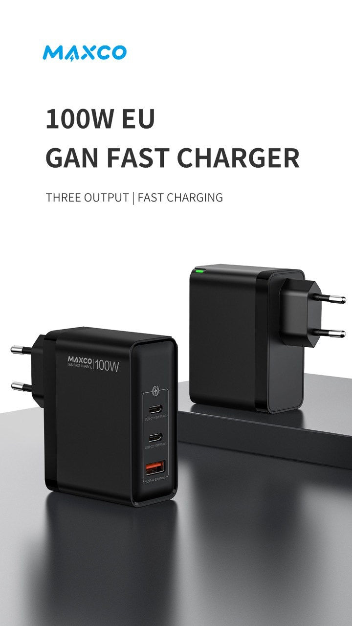 100 w GAN fast charger