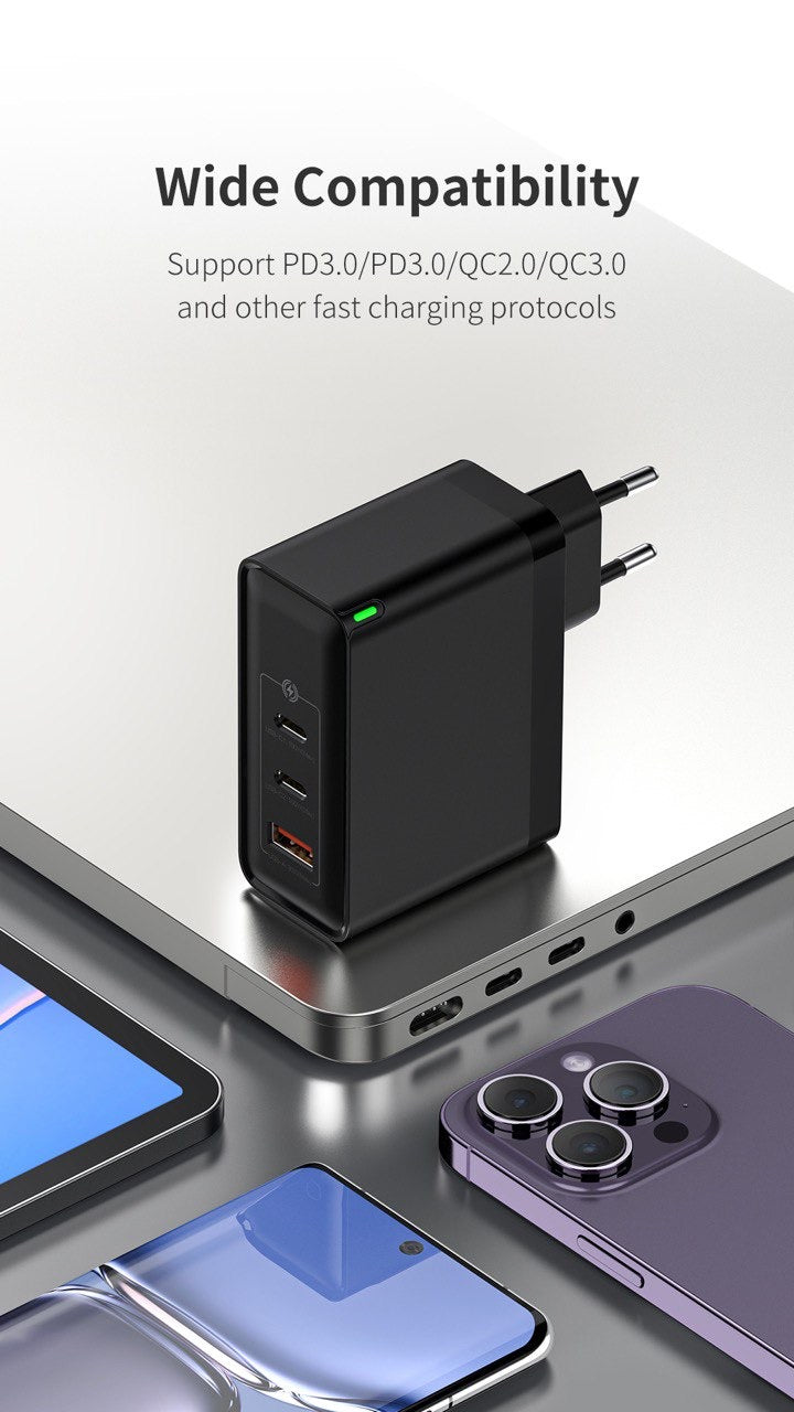 100 w GAN fast charger