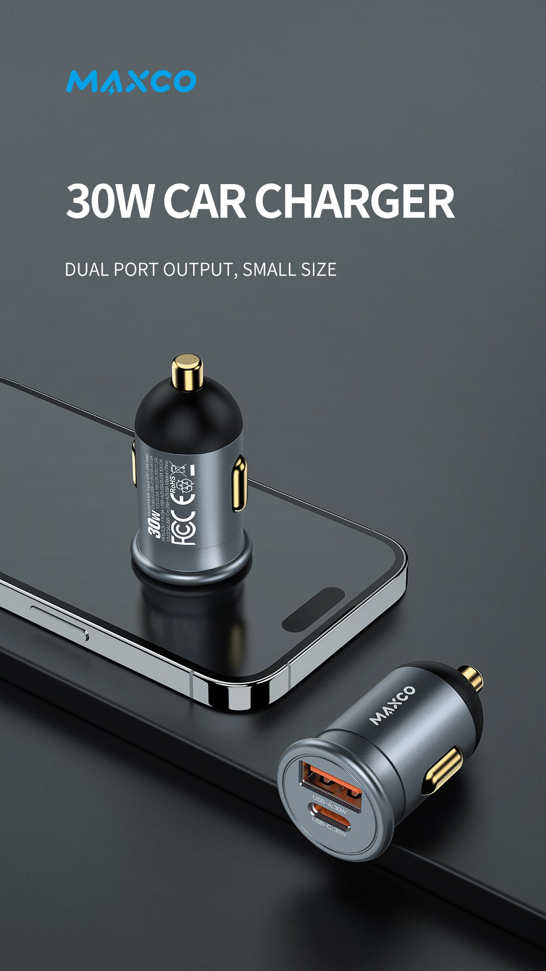 30 W Mexco car charger