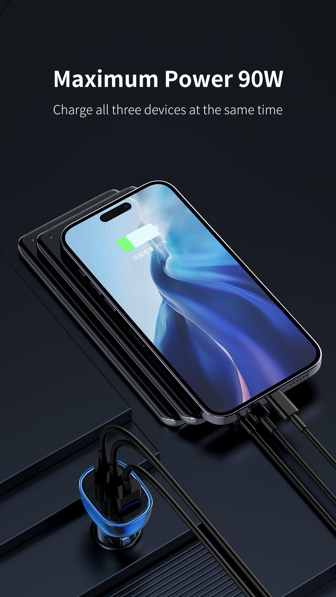 90 w Mexco Car Charger