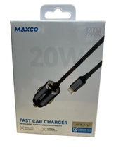 Load image into Gallery viewer, 20 w MAXCO Car charger with lighting cable
