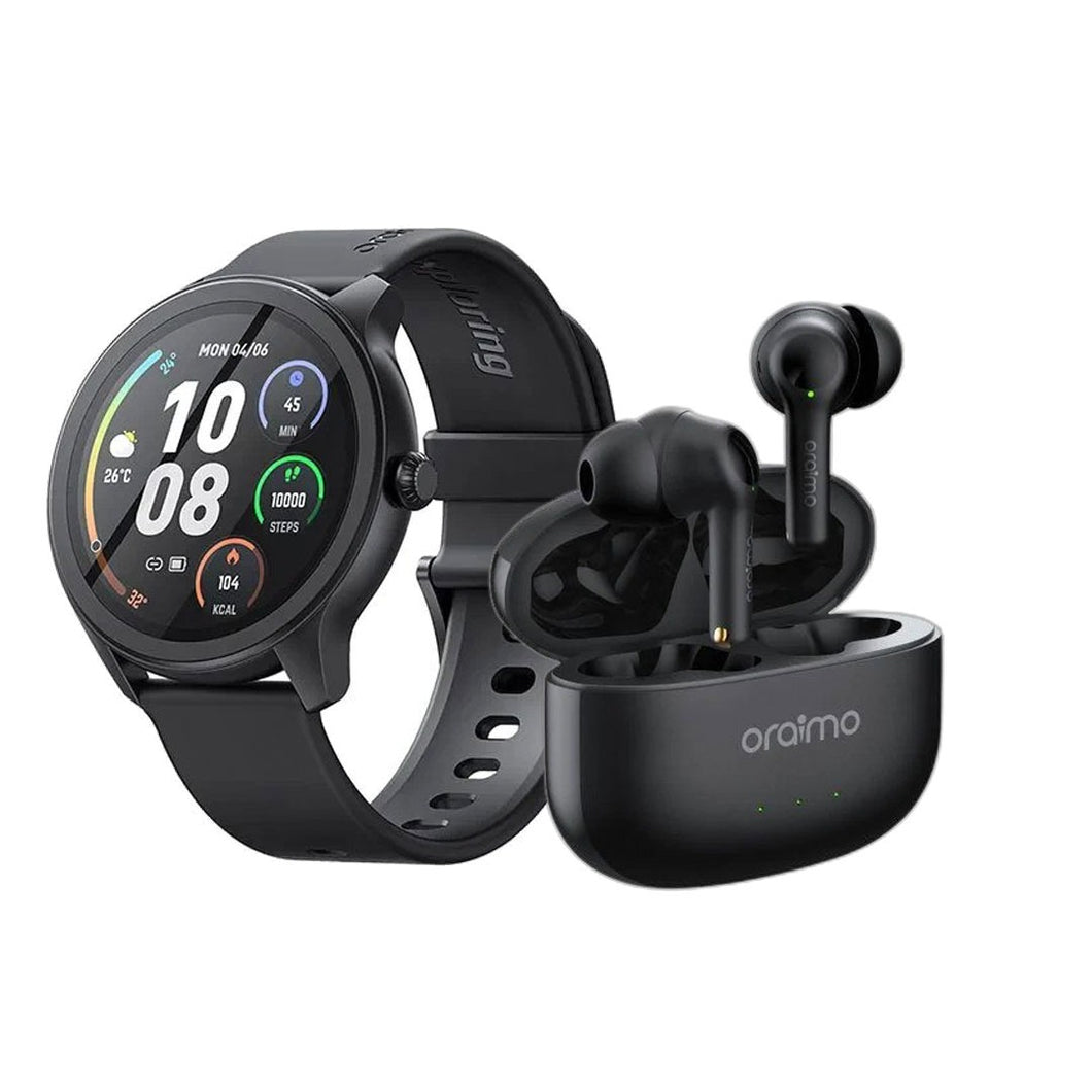 Oraimo free pods 3C + oraimo smart watch OSW-30