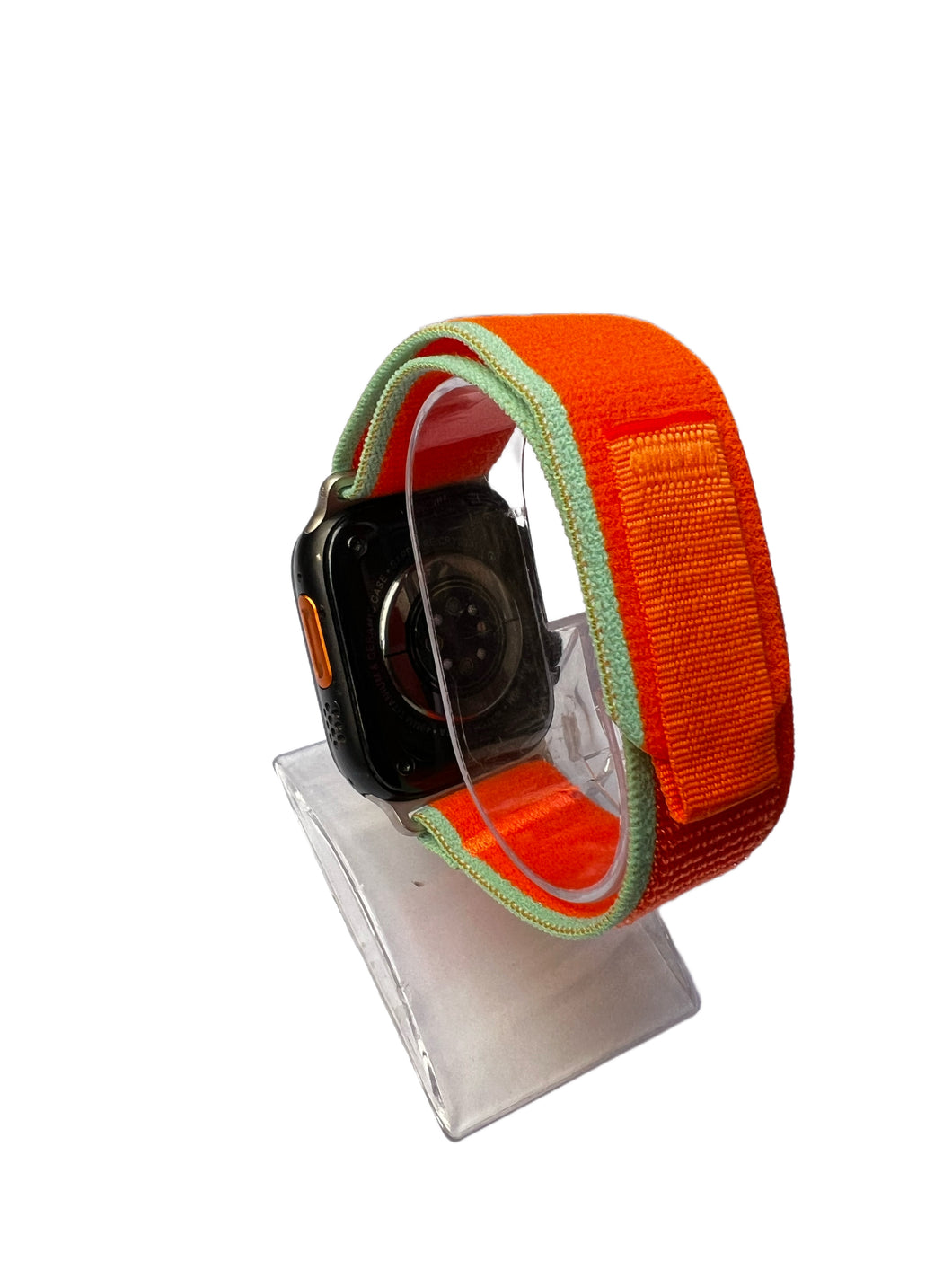 Trail Loop Band For Apple Watch 42/44/45/49 ( orange + turqouise ) استيك ساعه و ليس ساعه