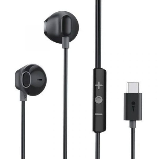 Oraimo Type-C wired-earphone ,black