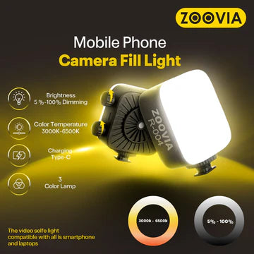 ZOOVIA MOBILE PHONE CAMERA FILL LIGHT R-004