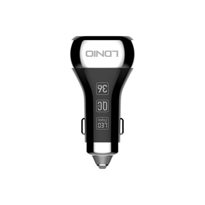 36W Dual USB Super Fast Car charger C2