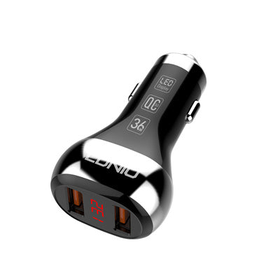 36W Dual USB Super Fast Car charger C2