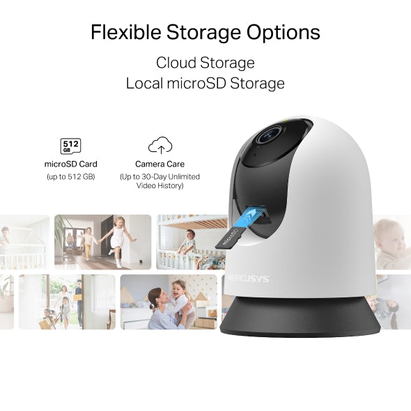 MC200  Pan/Tilt Home Security Wi-Fi Camera