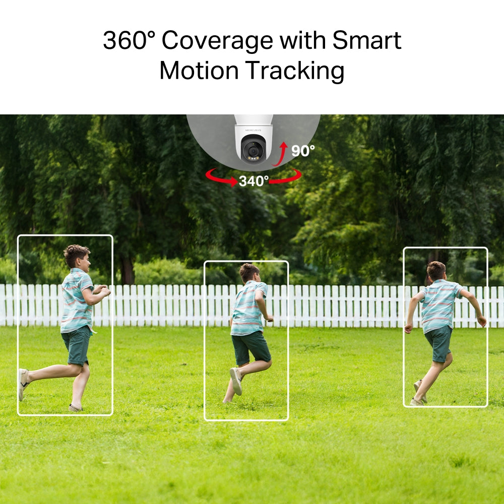 Mercusys MC510 Outdoor Pan/Tilt Security Wi-Fi Camera