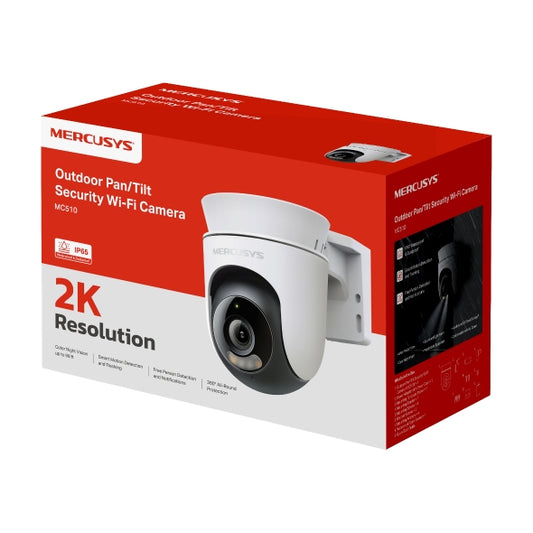 Mercusys MC510 Outdoor Pan/Tilt Security Wi-Fi Camera