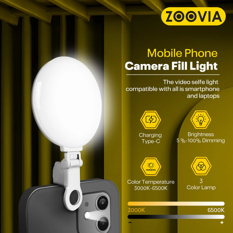 ZOOVIA MOBILE PHONE CAMERA FILL LIGHT R-005