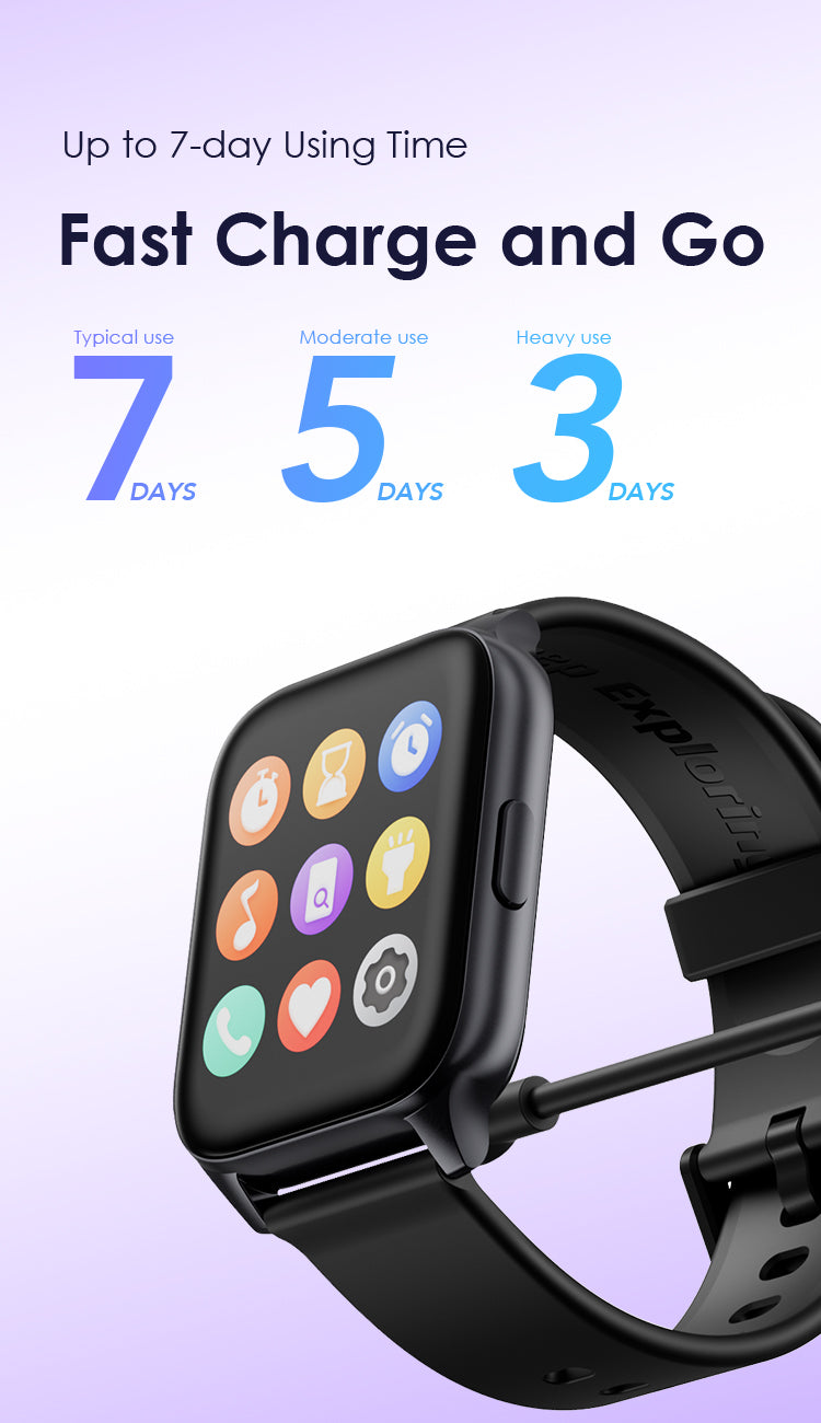 Oraimo Watch 4 Plus daily health and wellness reminders