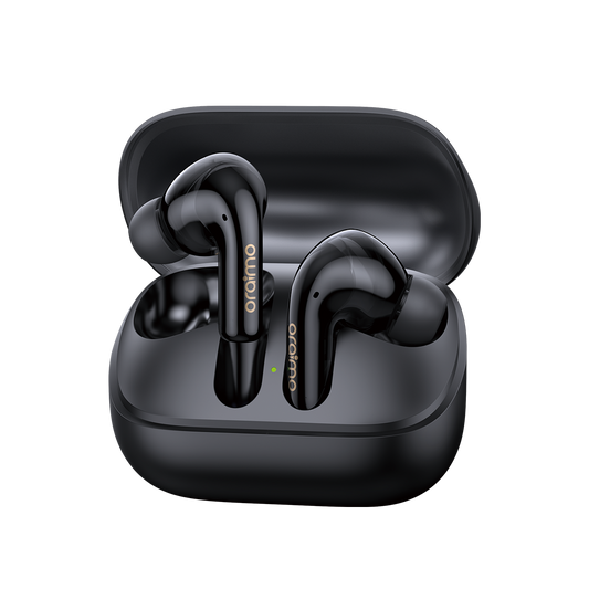 oraimo SpaceBuds N OTW-626N black true wireless earbuds with charging case