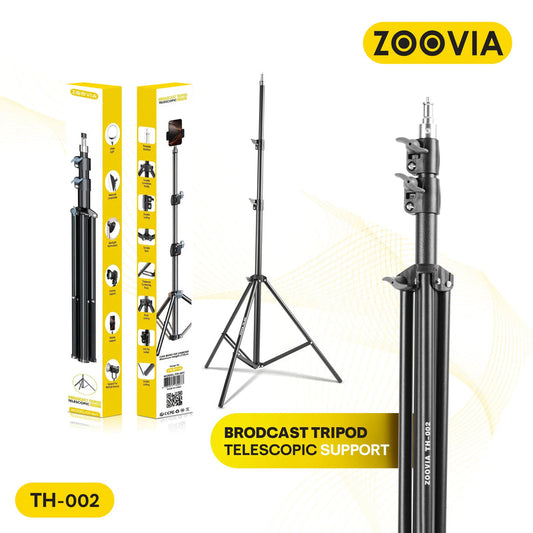 ZOOVIA BROADCAST TRIPOD TELESCOPIC SUPPORT TH-002
