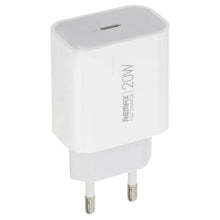 Load image into Gallery viewer, Remax RP-U133 Wall Charger Type-C 3A 20W Fast Charging - White
