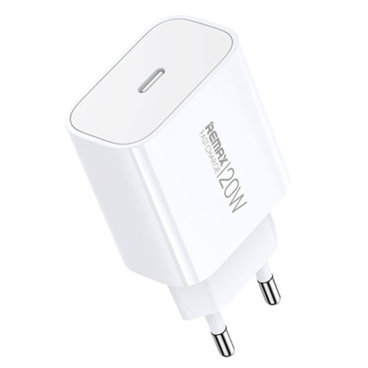 Remax RP-U133 Wall Charger Type-C 3A 20W Fast Charging - White