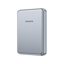 Load image into Gallery viewer, Maxco Magnetic Wireless Charging Energy Block MPB-P12 Mini 5000mAh 15W – Gray
